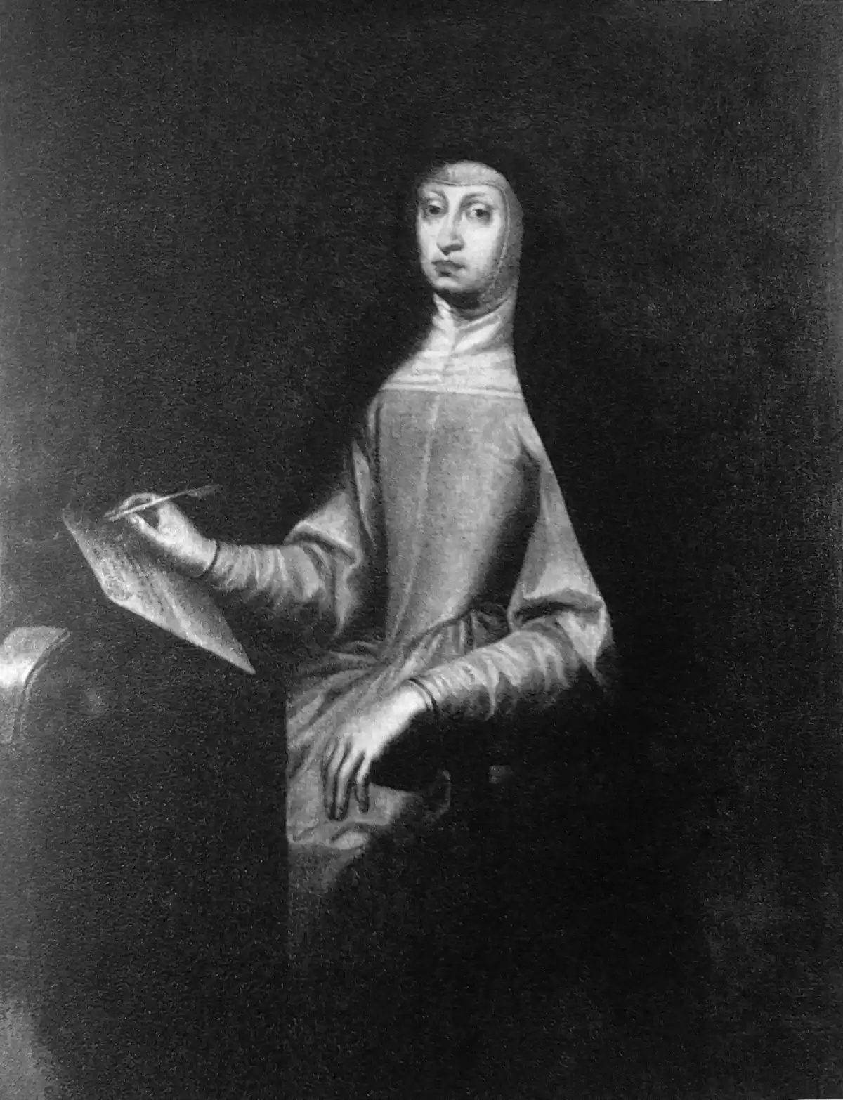 Retrato de Mariana de Austria por Carreño de Miranda