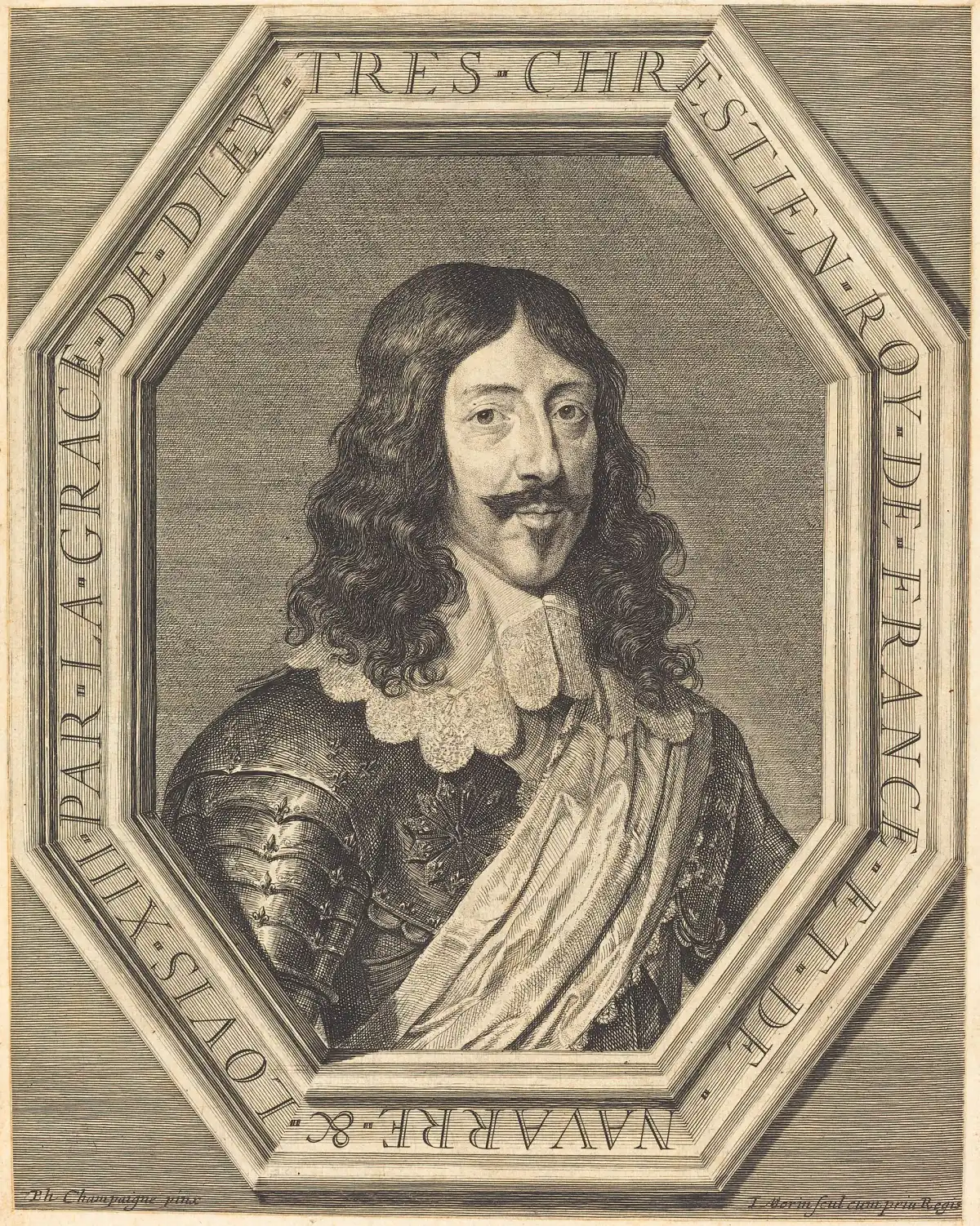 Luis XIII de Francia, retratado por Philippe de Champaigne, mantuvo a Richelieu en el poder pese a las presiones de su madre