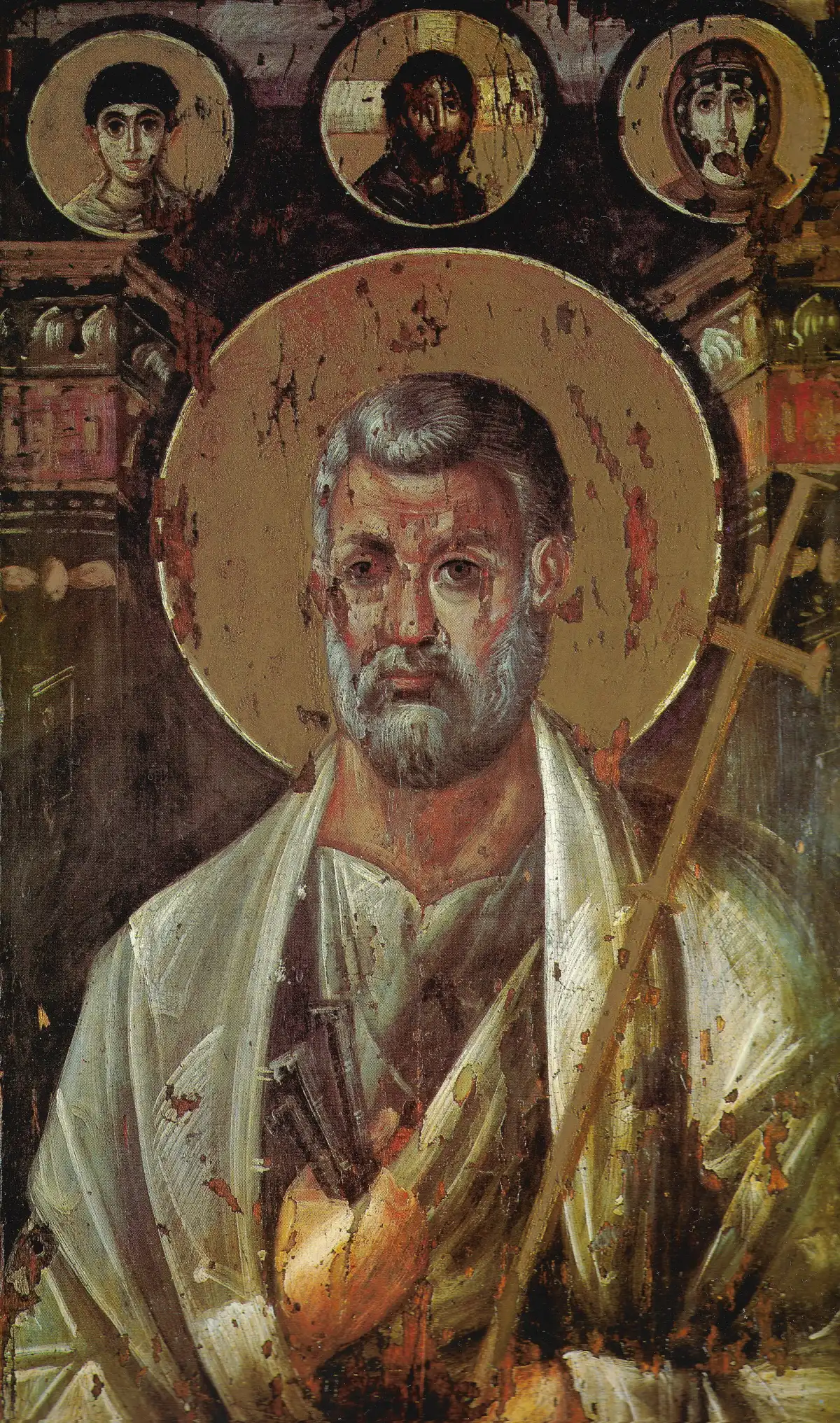 Icono de Pedro, en el Monasterio de Santa Catalina