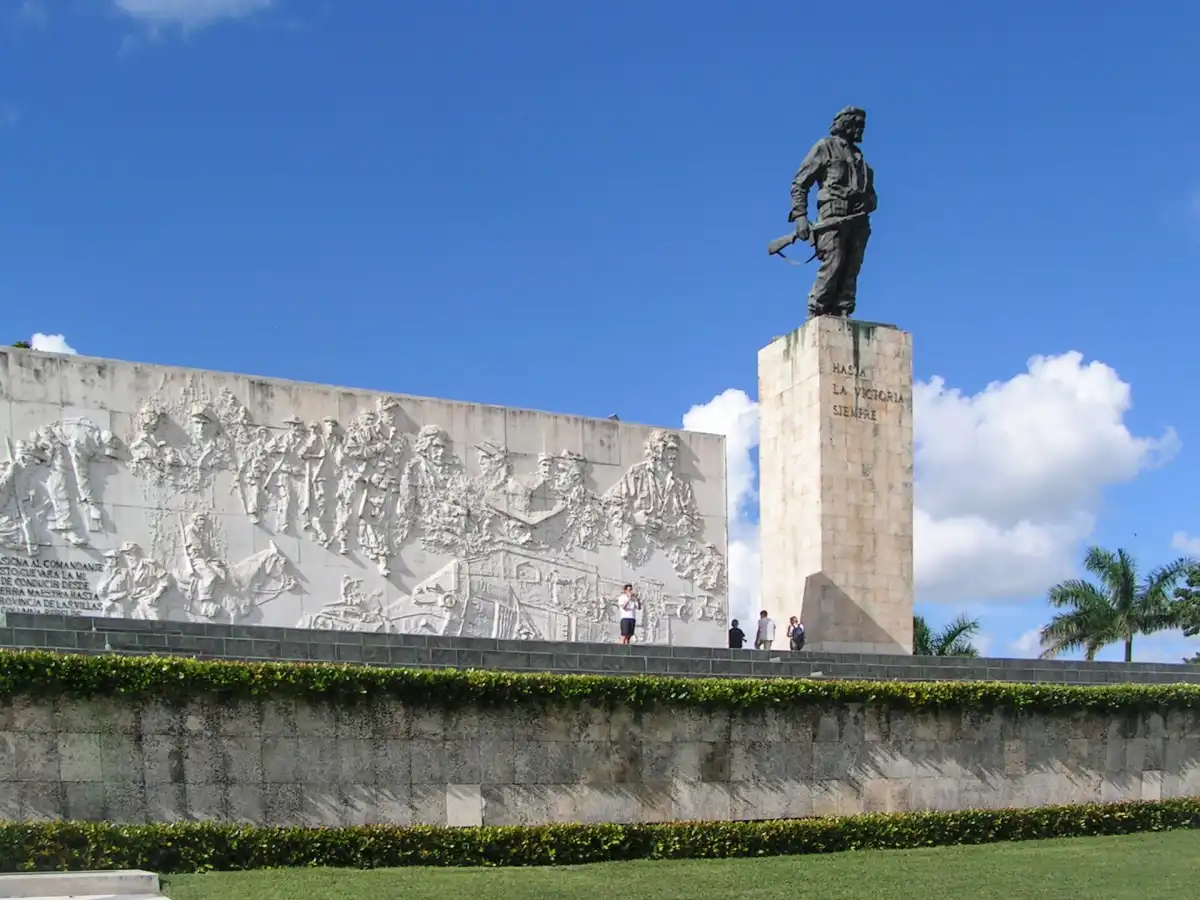 Monumento a Che Guevara en Santa Clara, Cuba, fotografiado en 2004.
