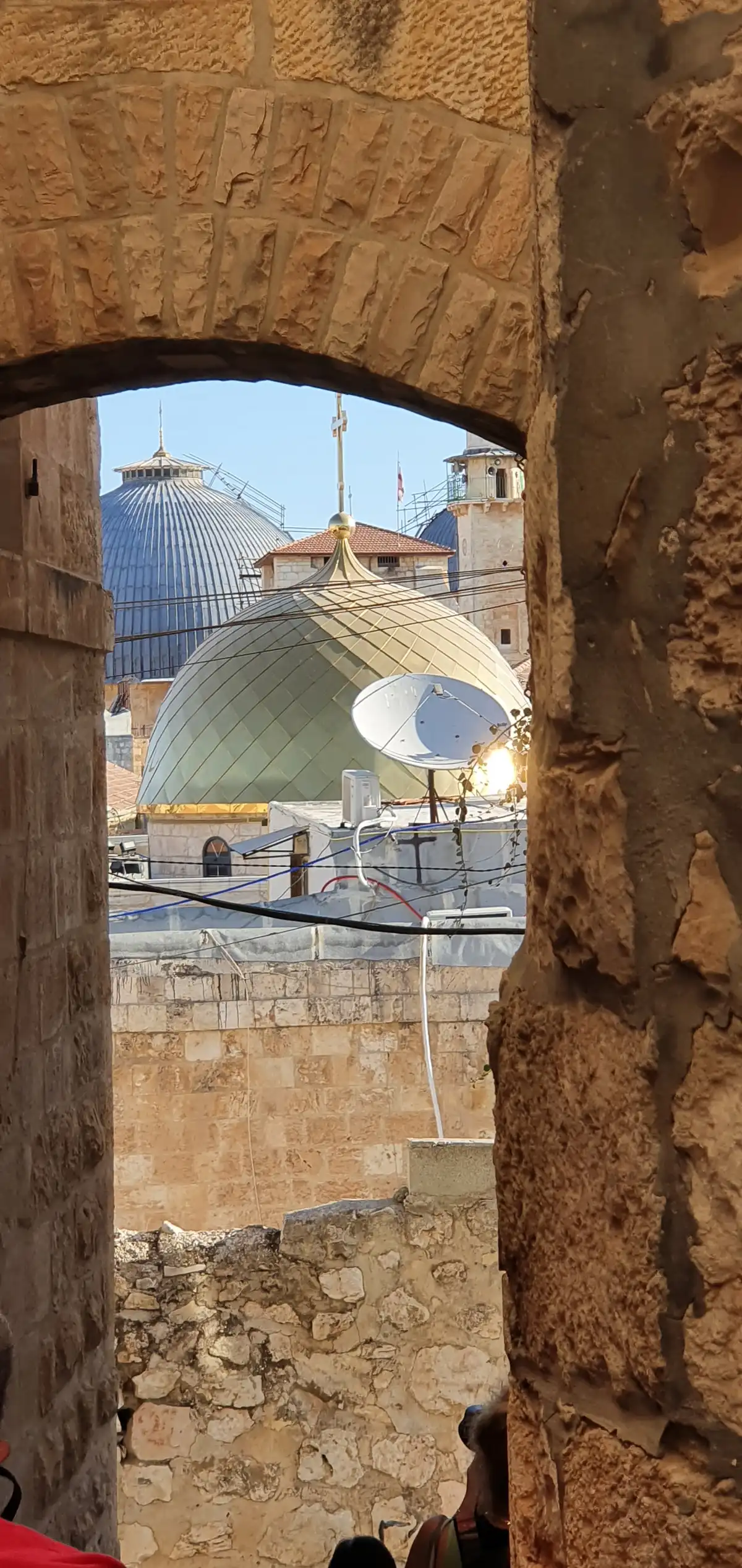 Cúpula exterior de la Iglesia del Santo Sepulcro (Jerusalén)