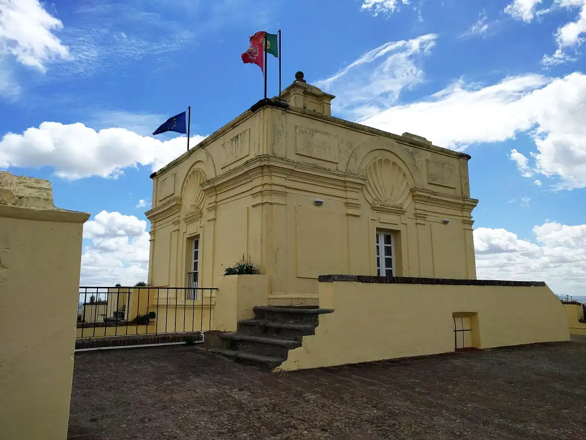 Casa del gobernador en el fuerte de Santa Luzia de Elvas, Portugal