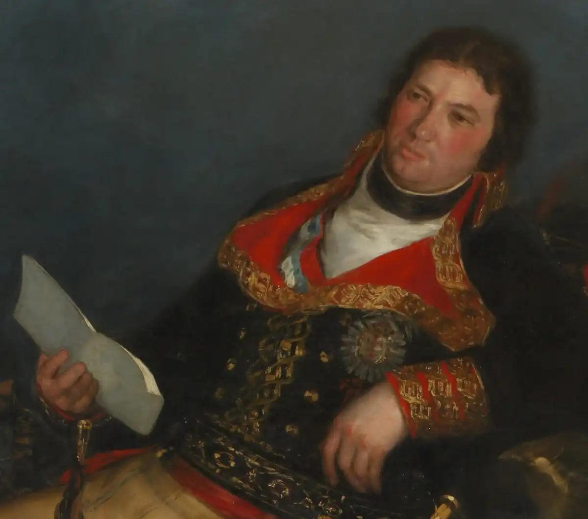 Francisco de Goya - Godoy como general