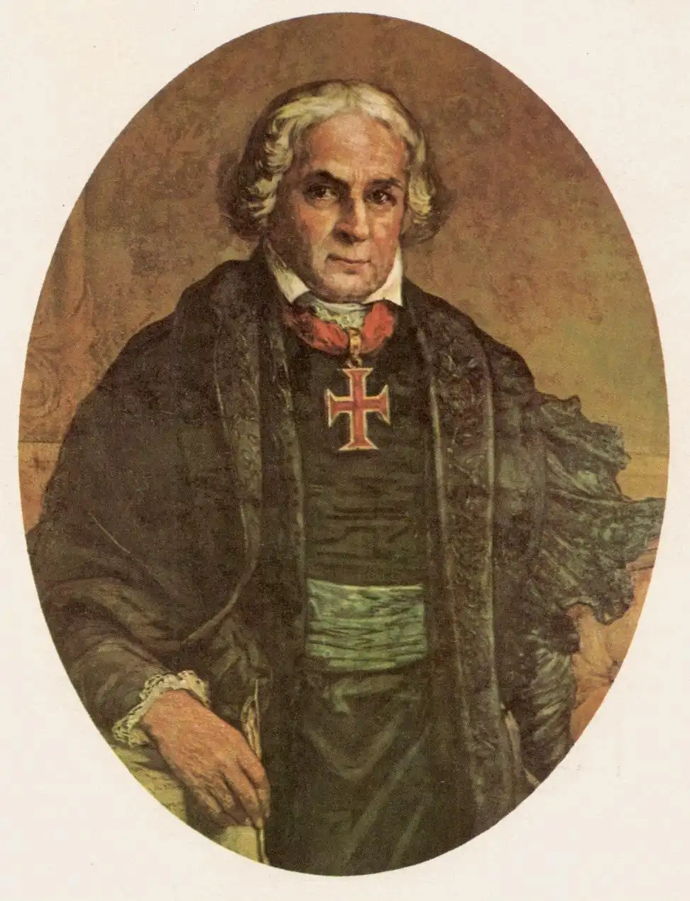 José Bonifácio de Andrada e Silva, el ministro y naturalista al que se conoce en Brasil como el Patriarca de la Independencia.