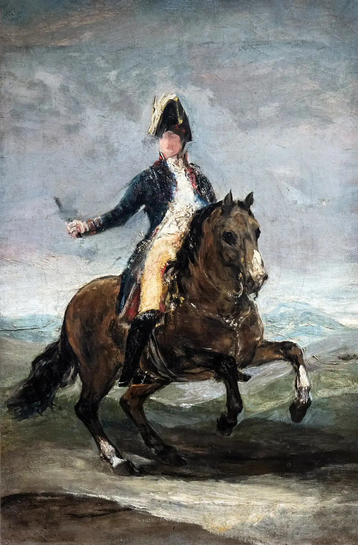 Fernando VII, retratado por Francisco de Goya. Su cautiverio en Francia desde 1808 dejó sin rey legítimo a España y sus colonias