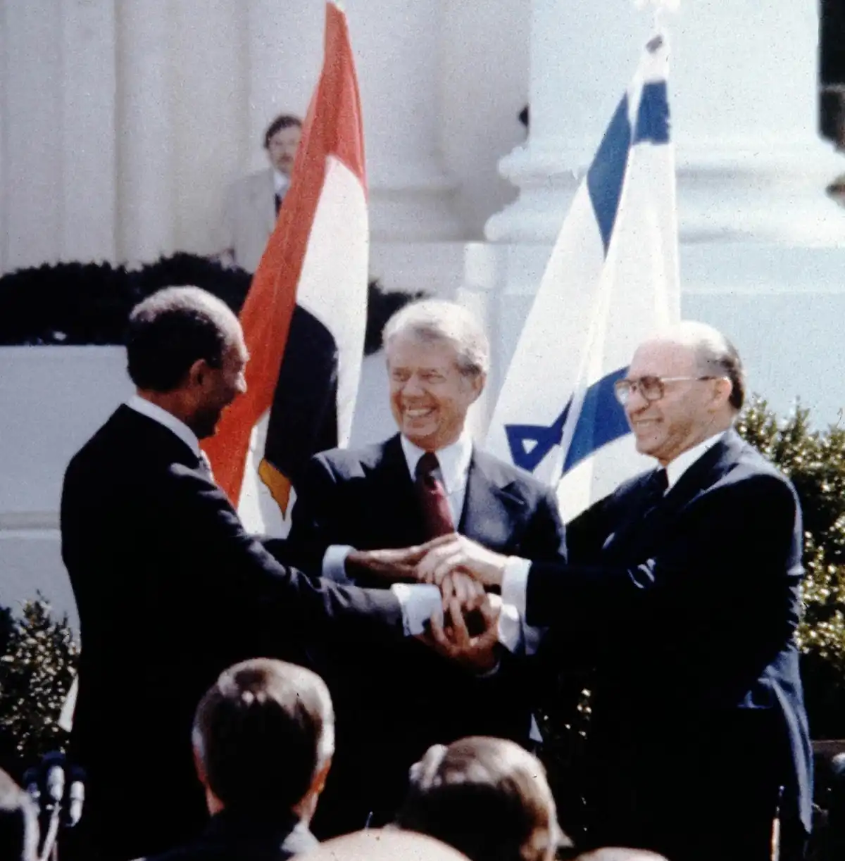 Firma del Tratado de Paz entre Egipto e Israel en la Casa Blanca, 26 de marzo de 1979
