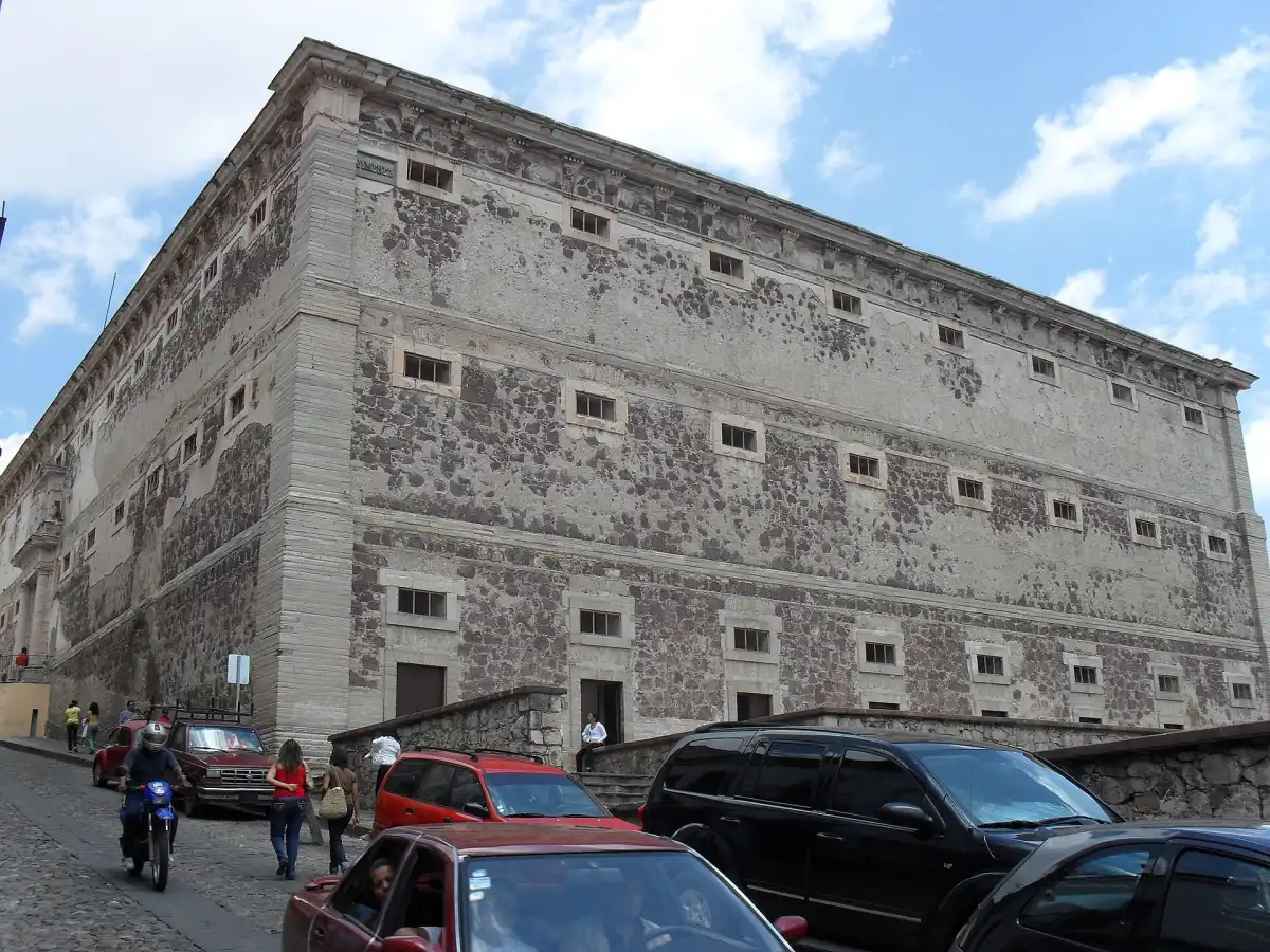 La Alhóndiga de Granaditas, en Guanajuato, el granero fortificado donde se libró el primer gran combate de la guerra en 1810