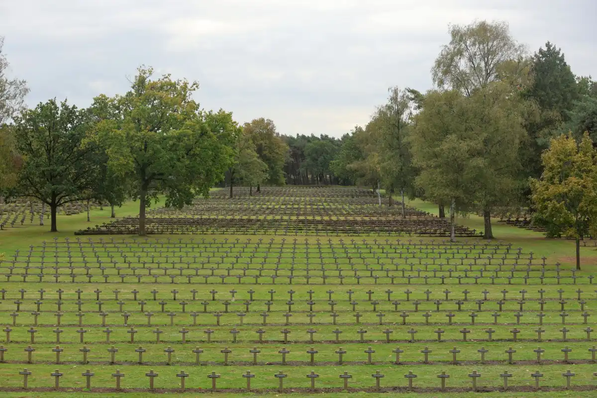 Un fortín alemán de hormigón en el campo de batalla de Passchendaele, fotografiado en Flandes tras la ofensiva de 1917