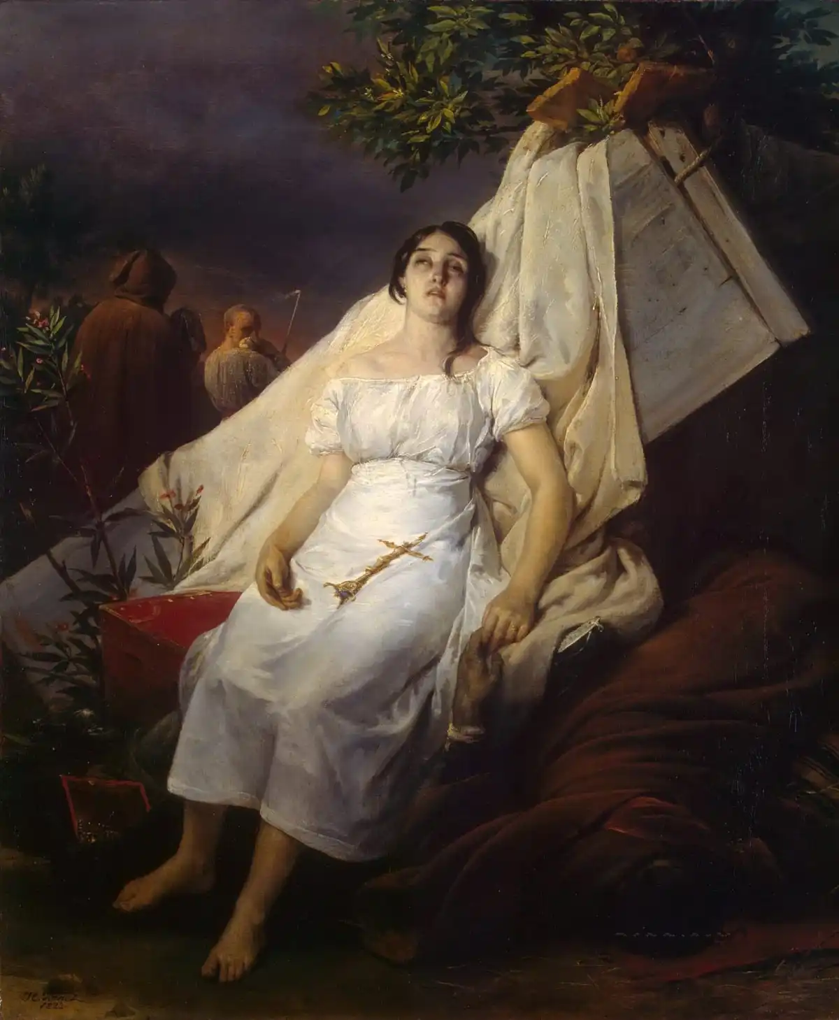 La peste en Barcelona en 1819 (1822), de Horace Vernet
