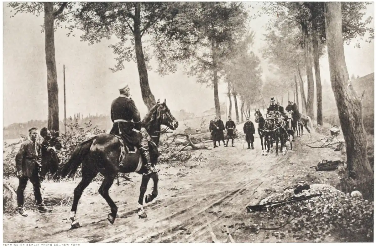 El encuentro entre Napoleón III y Otto von Bismarck en el camino de Donchery, la mañana del 2 de septiembre de 1870