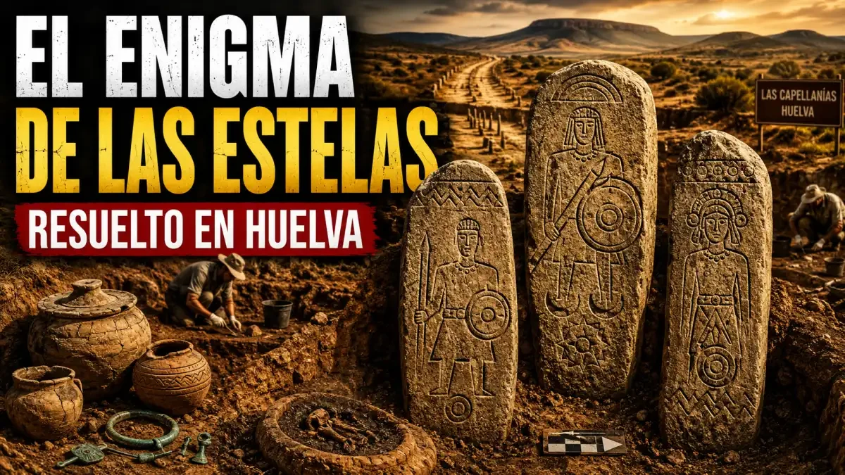 Las estelas de la Edad del Hierro revelan su secreto en Huelva