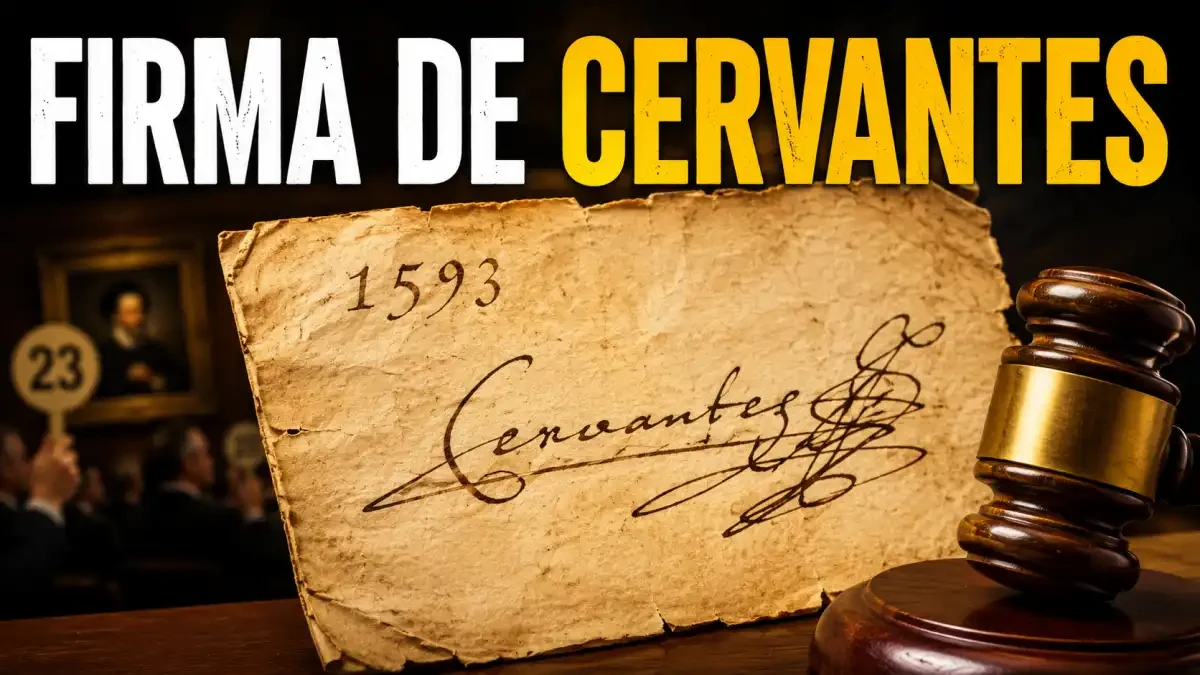 Documento relacionado con Miguel de Cervantes como comisario de abastos