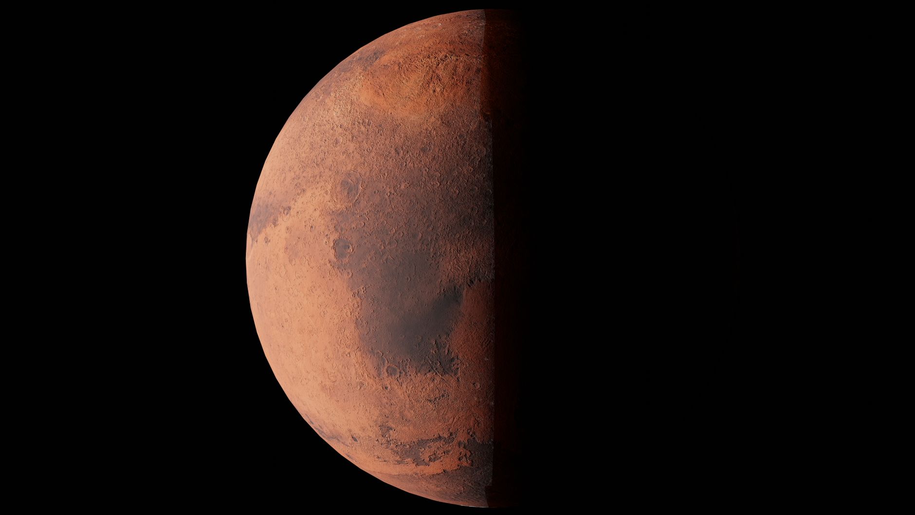 insight lander solar panels covered dust martian surface sunset scene