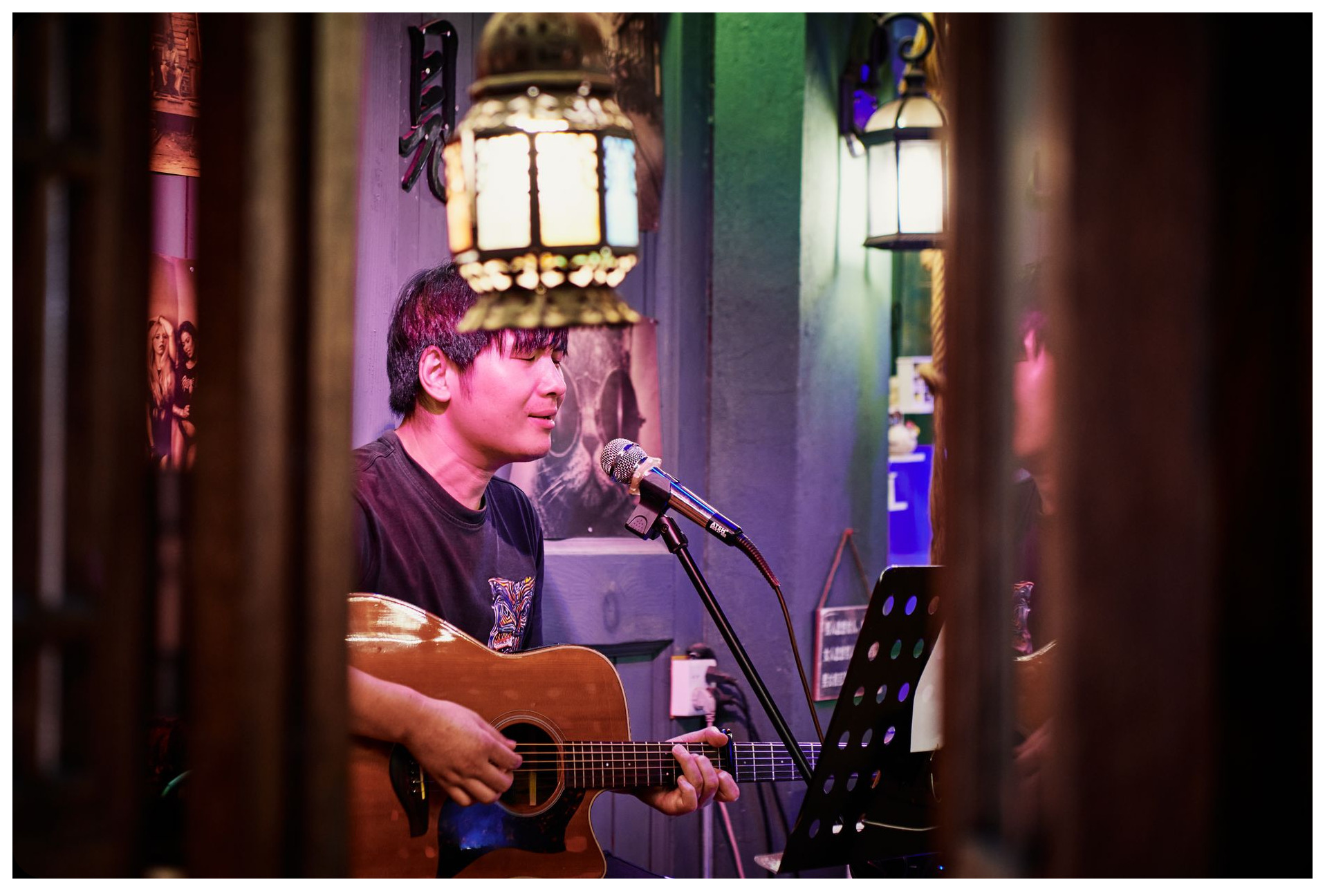 flamenco guitarist and vocalist intimate performance tradition andalusia spain