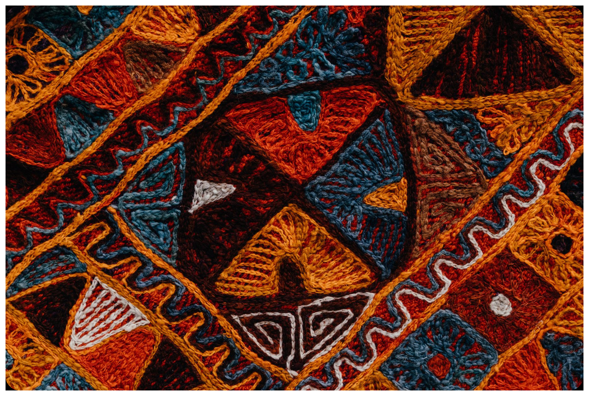 historical tapestry hanging cathedral seville ornate textile art threads colored wool religious scene